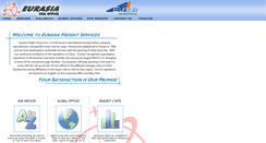 Desktop Screenshot of eurasiafreight.com